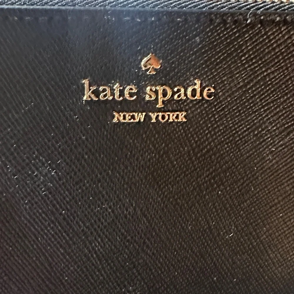Kate Spade Black Leather Wristlet - Picture 5 of 5